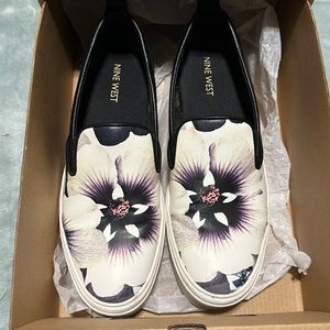 Nine West Floral Sneakers